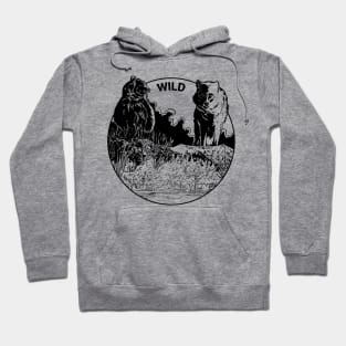 Wild nature (Black) Hoodie